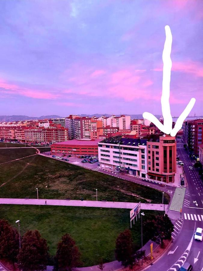 Puerto Deportivo Centro - Wifi Appartement Gijón Buitenkant foto